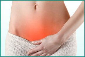 Inflammation of the bladder in women